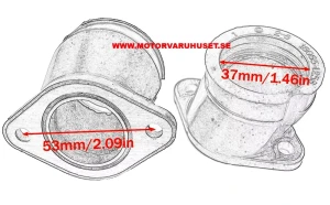 Insugsgummi 37mm - CC 53mm