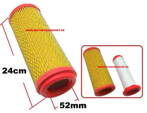 Luftfilter 52mm x 240mm