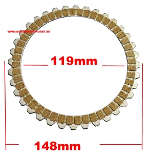 Lamell 148 - 119mm