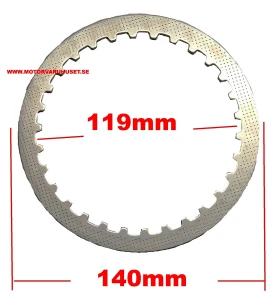 Lamell 140 - 119mm