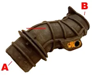 Luftfilterslang 19cm EFI