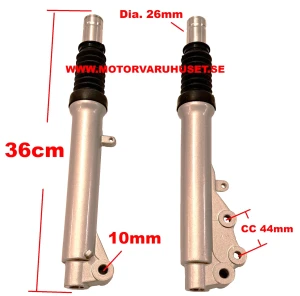 Gaffelben 36cm skotermoped