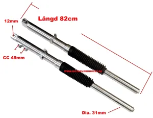 Gaffelben 82cm - 31mm