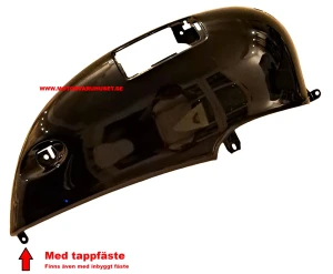 Sidkåpa 1003 Svart Höger