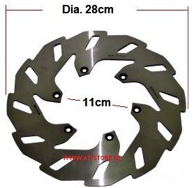 Bromsskiva 110-280-6