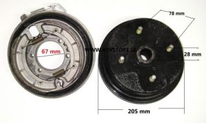 4. Bromstrumma/Hjulnav