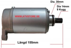 Startmotor 155mm / 9Kugg