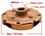 Koppling 137/ 40 / 25mm