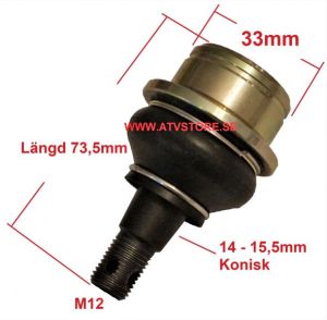 Kulled övre 33 - 73,5mm