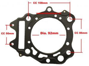 Topplockspackning 92mm