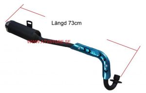 Avgassystem 73cm