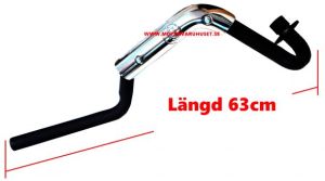 Avgasrör 63cm - 32mm