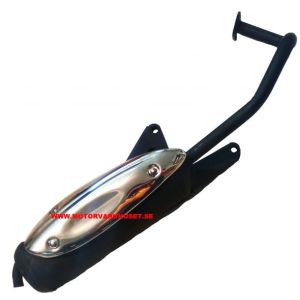Avgassystem skotermoped