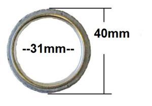 Avgaspackning 40mm