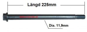 Axel 225mm x M12