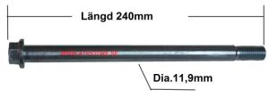Axel 240mm x M12