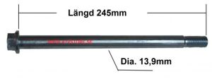 Axel 245mm x M14