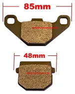 Bromsbelägg 85mm - 48mm