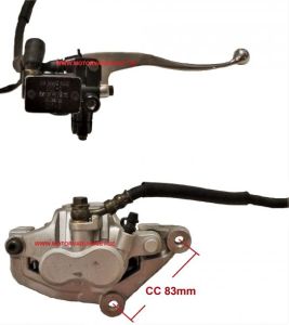 Bromssystem CC 83mm