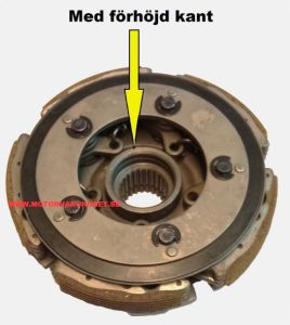 1. Koppling 137mm med utstick