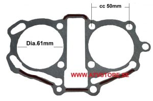 Cylinderpackning 250cc 2cyl