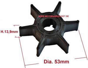Impeller 53 x 13,9mm