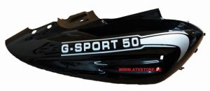 Sidkåpa Svart Höger