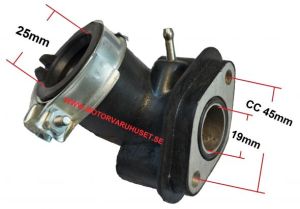 Insug 19mm med ventil