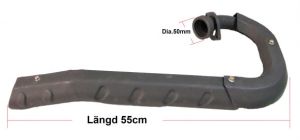 Avgaskrök 55cm / 50mm