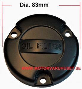 Oljefilterkåpa 83mm