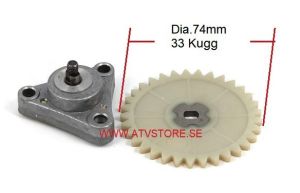 Oljepumpsdrev 74mm