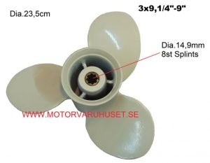 Propeller 3x9.1/4