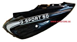 Sidkåpa Svart VÄnster