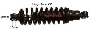 Stötdämpare CC 260mm Ställbar