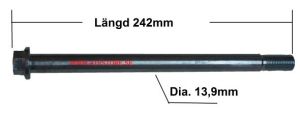 Axel 242mm x M14