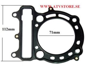 Topplockspackning 71mm