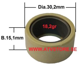 Variatorvikt 30,2X15,1-18,2g