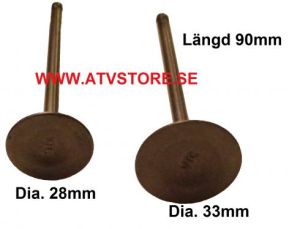 Ventiler 2-pack 28 x 89mm / 33 x 90mm