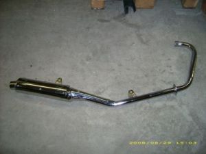 Avgassystem i chrome