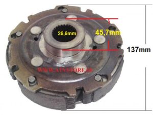 Koppling 137mm / 26mm